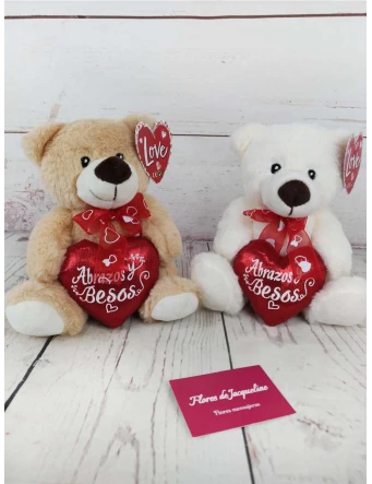 Peluches con mensajes