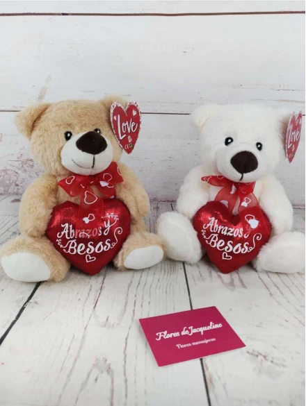 Peluches con mensajes