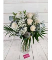 Rosas blancas en Valencia