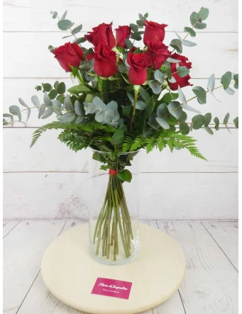 Rosas de tallo largo