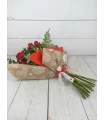 Ramo de rosas rojas estilo estico