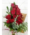 Ramo fúnebre 18 rosas