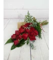 Arreglo funerario 18 rosas