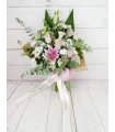 Ramo funerario con cinta