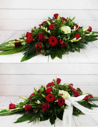 Almohadón de flores