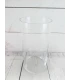 Jarrón Cilíndrico Cristal 15x30cm