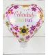 Globo con Texto Felicidades Mamá