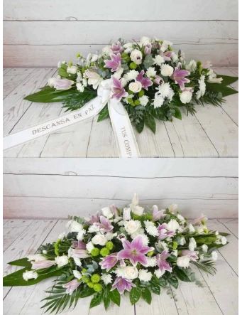 Almohadón de flores variadas