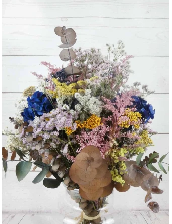 Ramo Grande de Flores Secas