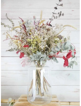 Ramo Grande de Flores Secas
